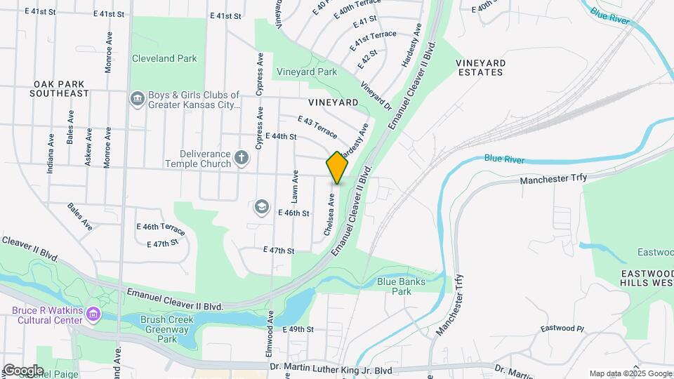 4519 Chelsea Ave Map and Location Details