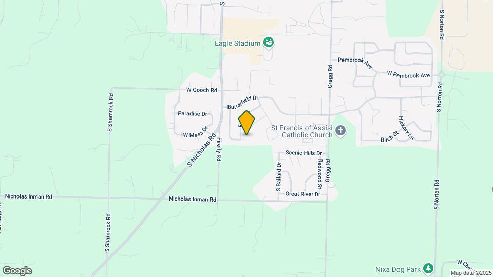 1267 Pinhook Dr Map and Location Details