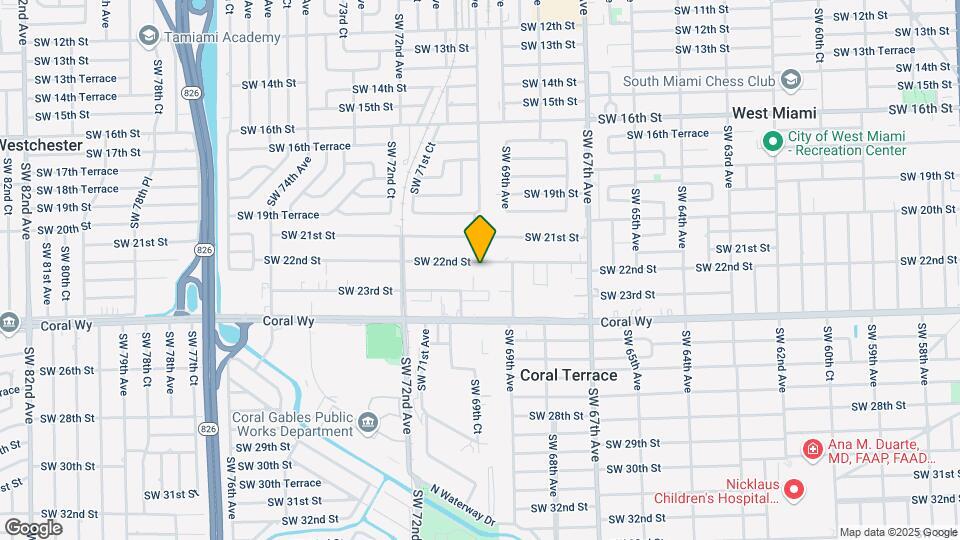 7026 SW 22nd St Mapa y Detalles de la Ubicación
