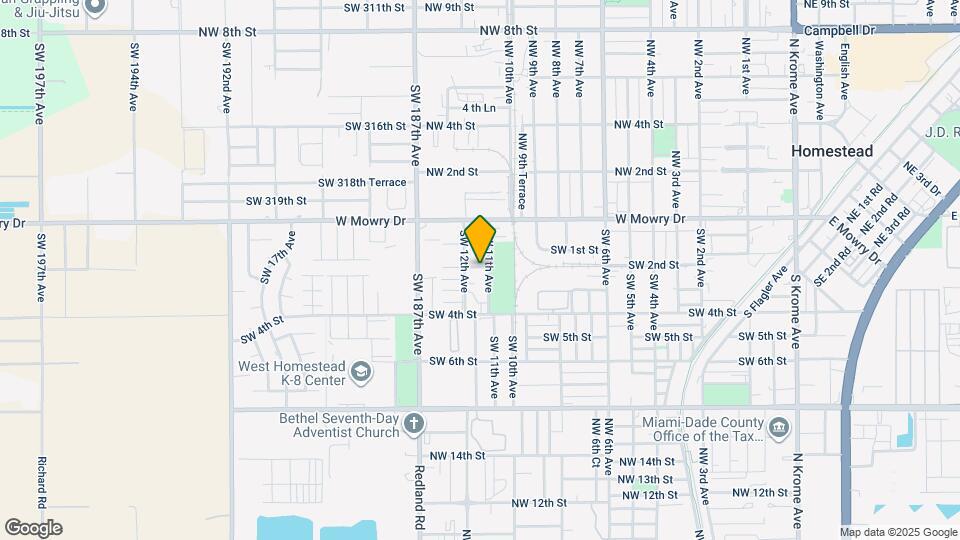 1111 SW 2nd St Map and Location Details