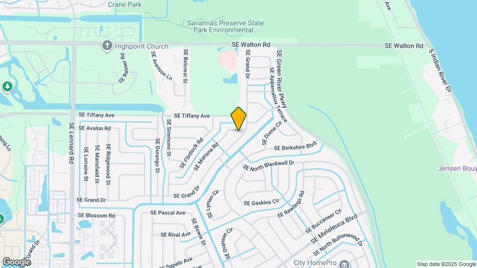 1501 SE Mariana Rd Map and Location Details