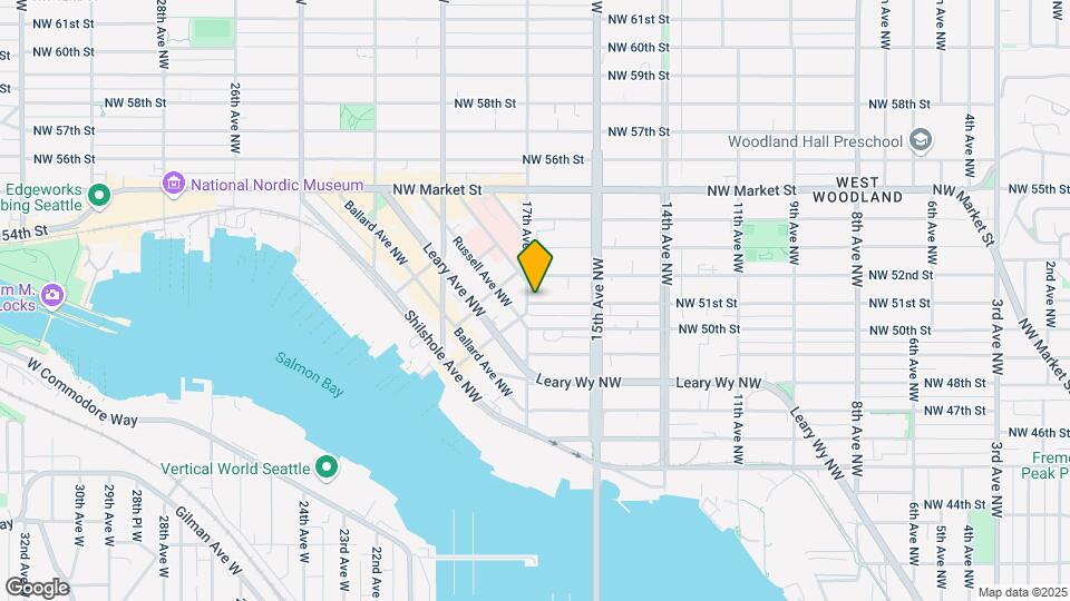 5104 17th Ave NW Map and Location Details