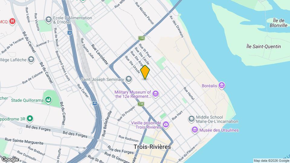 775 Sainte-Ursule Rue Map and Location Details