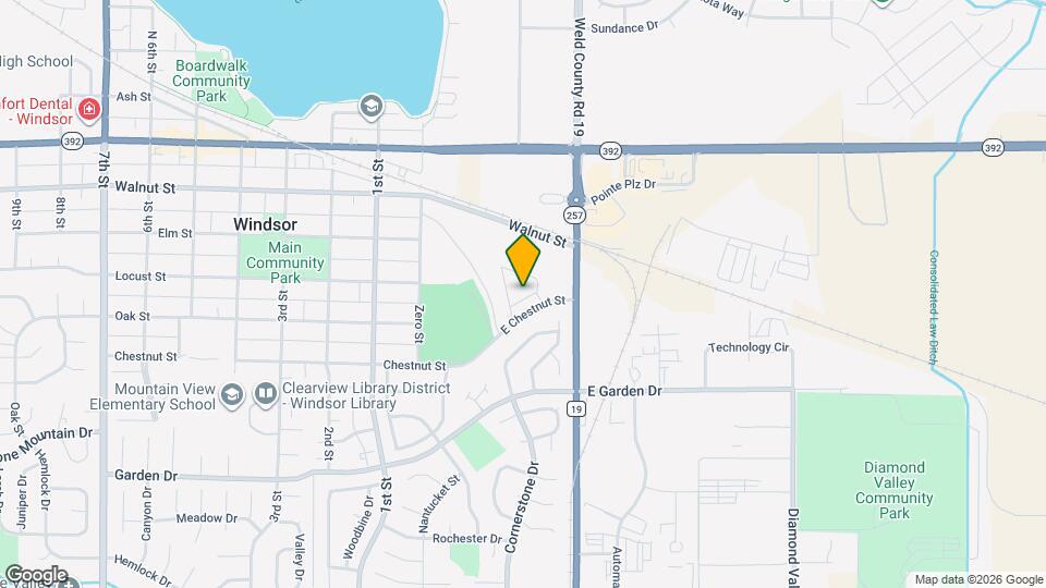 294 E Chestnut St Map and Location Details