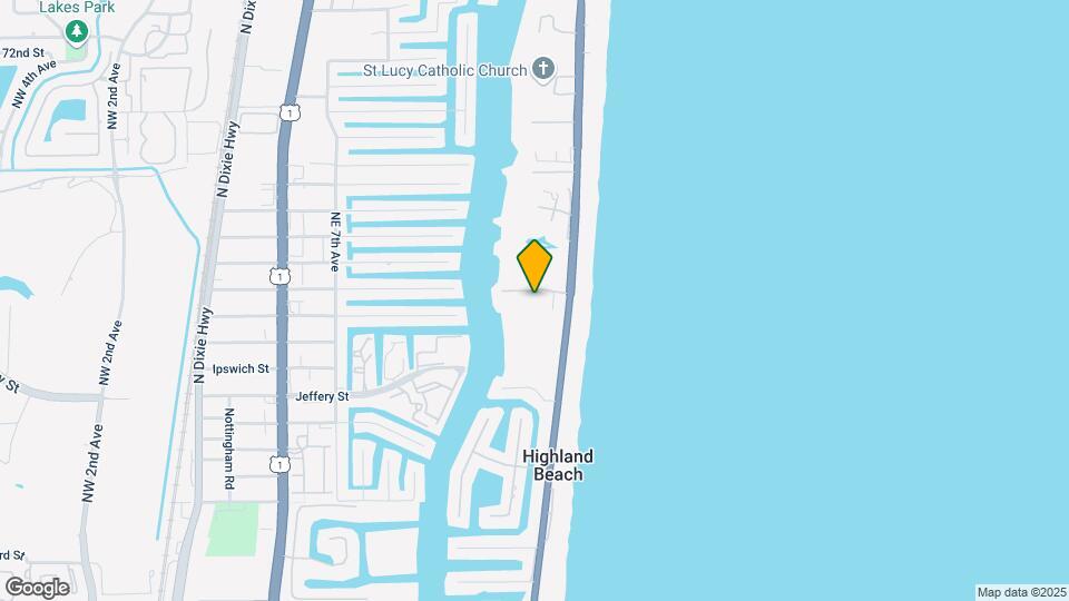 3908 S Ocean Blvd Mapa y Detalles de la Ubicación