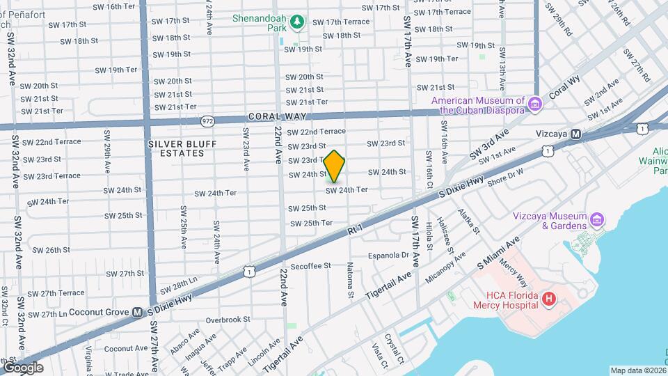 1935 SW 24th Ter Map and Location Details