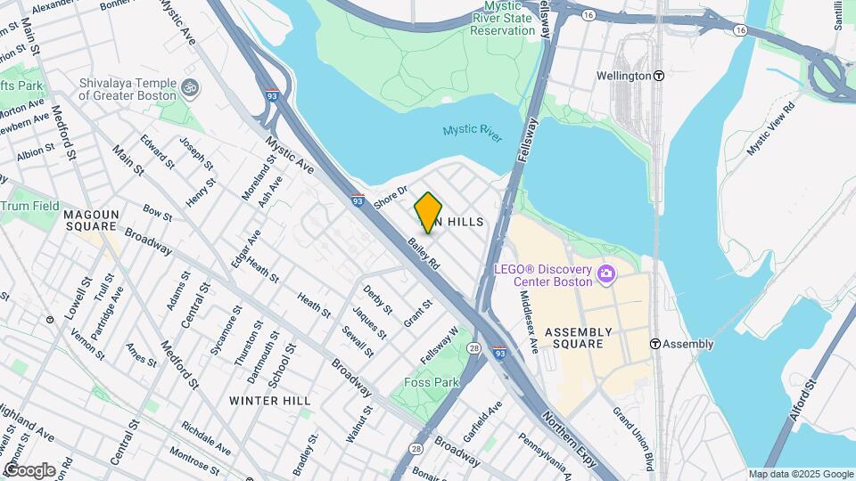 72 Governor Winthrop Rd Map and Location Details