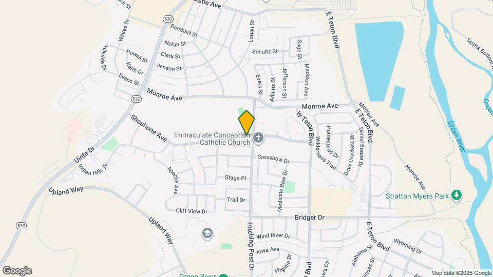 380 Shoshone Ave Mapa y Detalles de la Ubicación