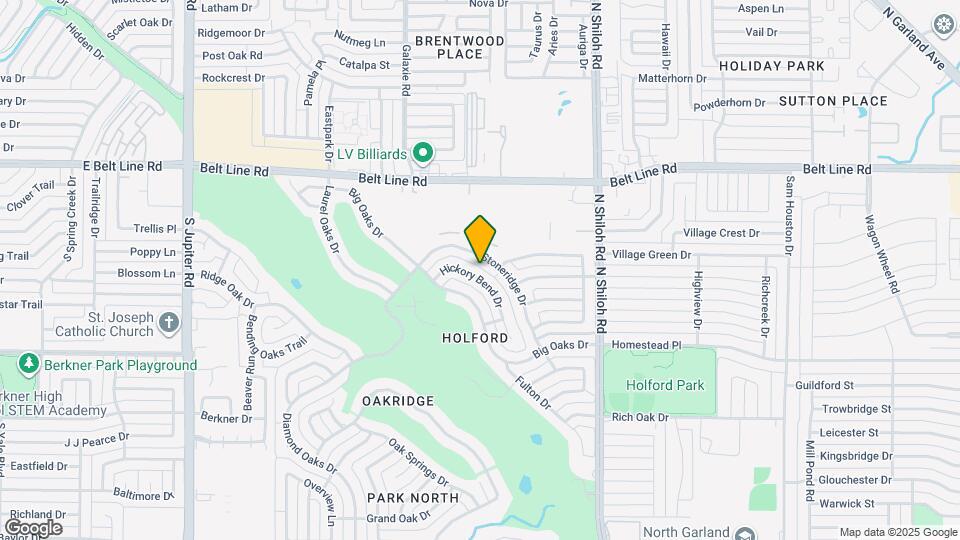 2801 Hickory Bend Dr Map and Location Details