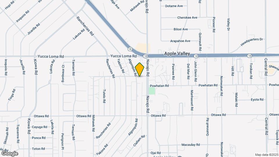 21645 Powhattan Rd Mapa y Detalles de la Ubicación