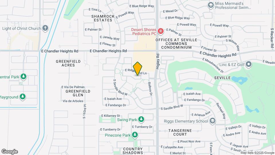 3064 E Palmdale Ln Map and Location Details