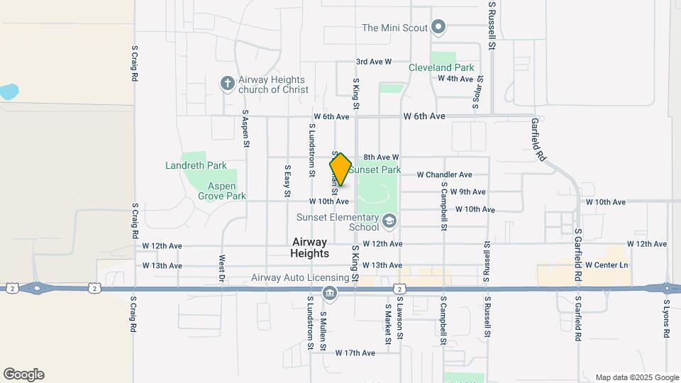 921 S Beeman St Mapa y Detalles de la Ubicación