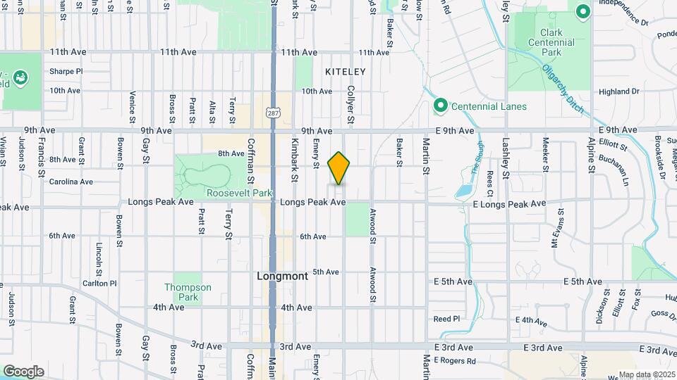 713 Collyer St, Unit E Map and Location Details
