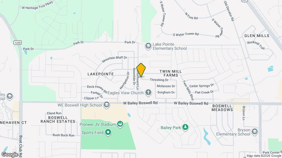 5494 Thornbush Dr Map and Location Details