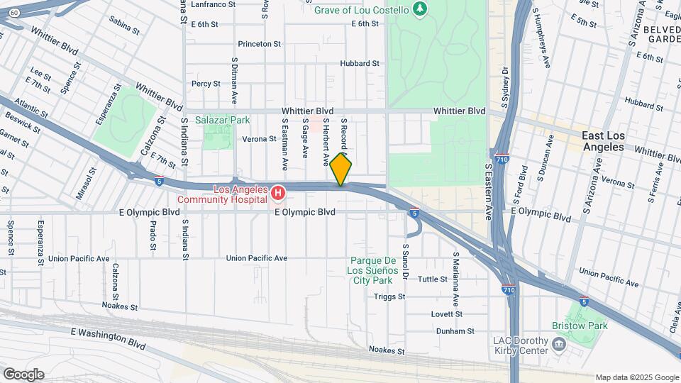 1131 S Record Ave Mapa y Detalles de la Ubicación