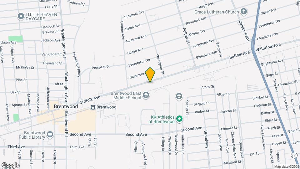 974 Suffolk Ave Map and Location Details