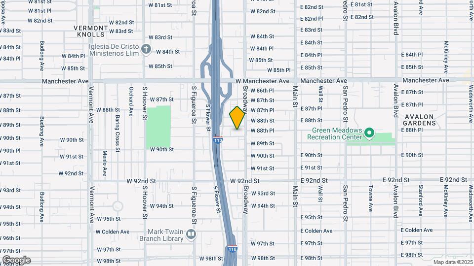 317 W 89th St Map and Location Details
