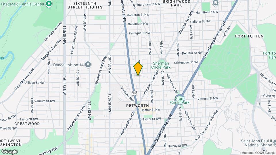 4524 9th St NW Map and Location Details