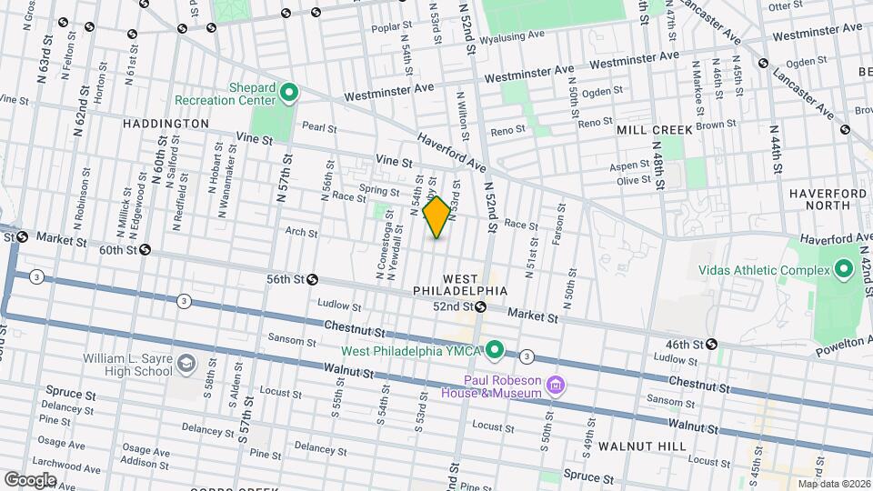 113 N Peach St Mapa y Detalles de la Ubicación