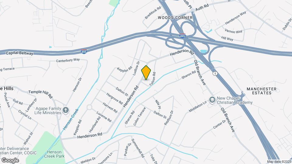 5415 Tolson Rd Map and Location Details