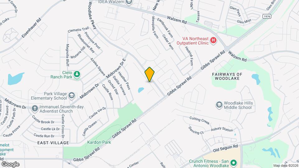 7043 Cozy Run Map and Location Details