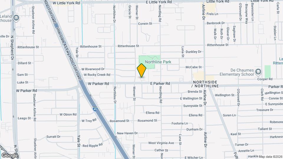 6704 Parker Grv Ln Map and Location Details