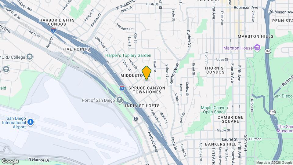 3247 Ibis St, Unit 3247 Map and Location Details