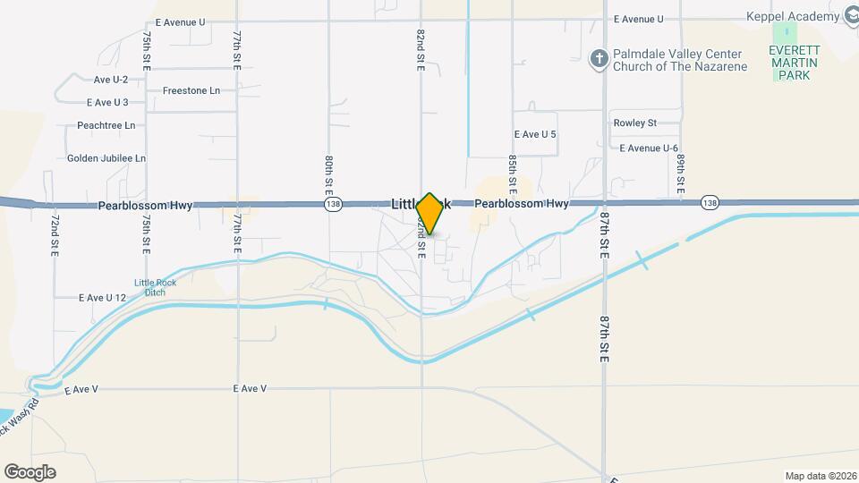 35114 82nd St E Map and Location Details