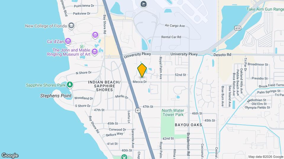 861 Mecca Dr Mapa y Detalles de la Ubicación