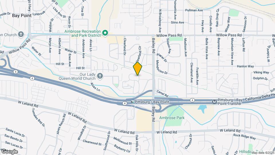 1031 Chadwick Cir Map and Location Details