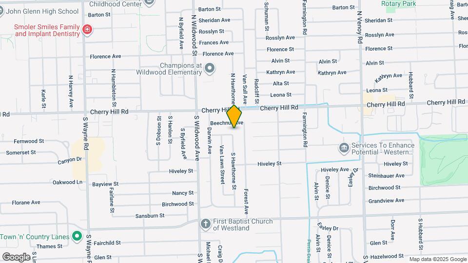 34000 Fernwood St Map and Location Details