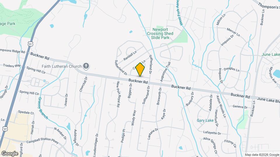 2651 Sutherland Dr Map and Location Details