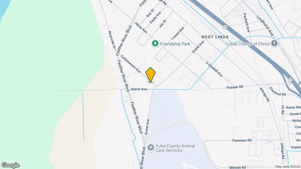 5520 Cottonwood Ave Map and Location Details