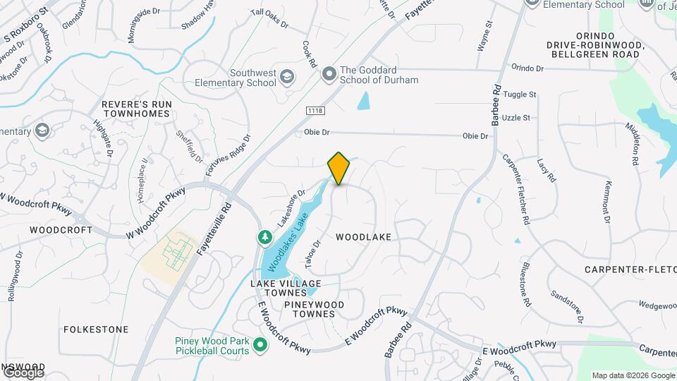 5518 Tahoe Dr Map and Location Details