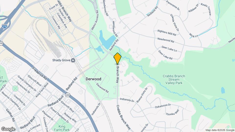 Shady Grove Apartments Map and Location Details