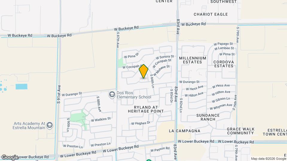 8524 W Chickasaw St Map and Location Details