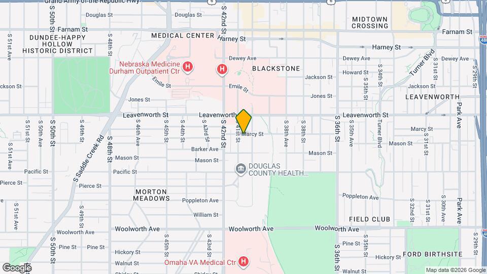 4015 Marcy St Map and Location Details