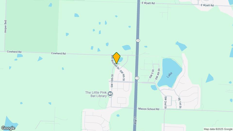 8708 SW Brickell Dr Map and Location Details