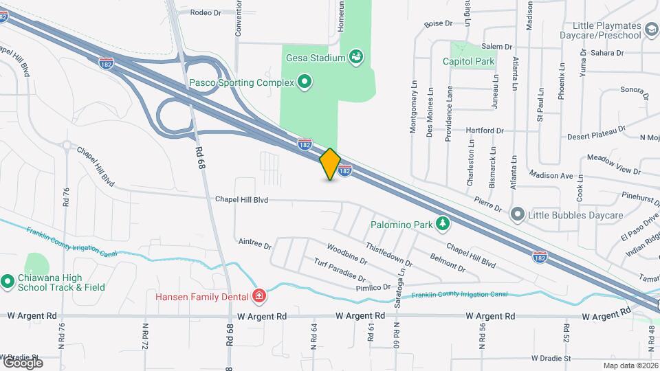 6405F Chapel Hill Blvd Map and Location Details