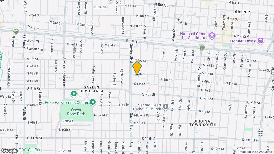 2023 S 5th St, Unit F Mapa y Detalles de la Ubicación