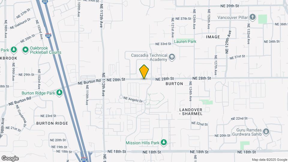 11729 NE 28th St Map and Location Details