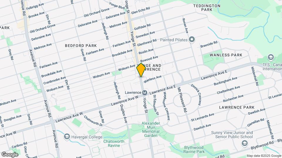 3151 Yonge St Map and Location Details