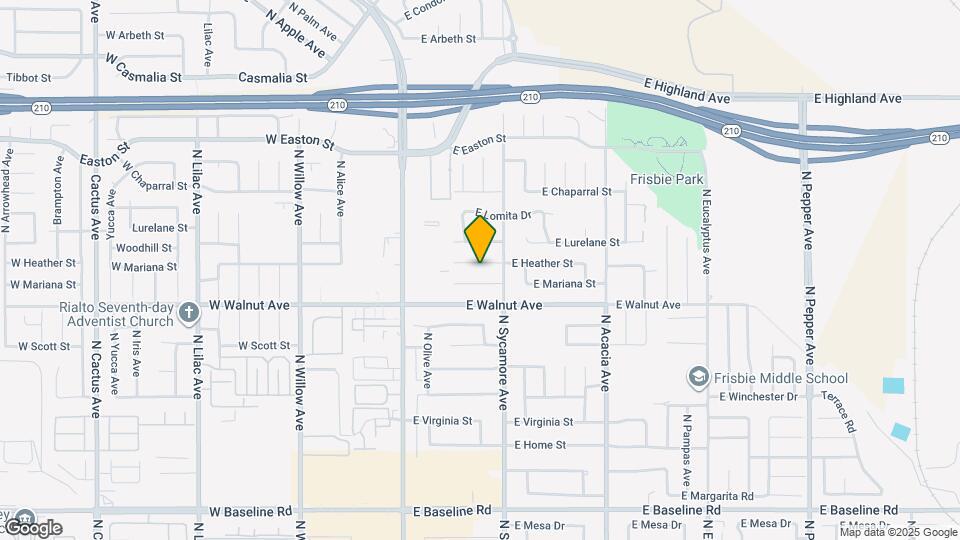 251 E Heather St Mapa y Detalles de la Ubicación