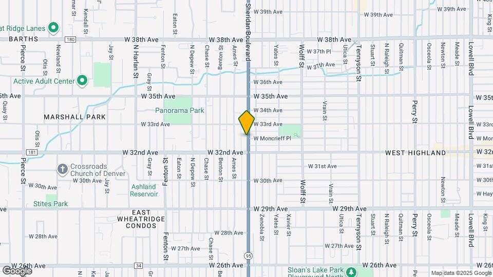 3251 Sheridan Boulevard Map and Location Details