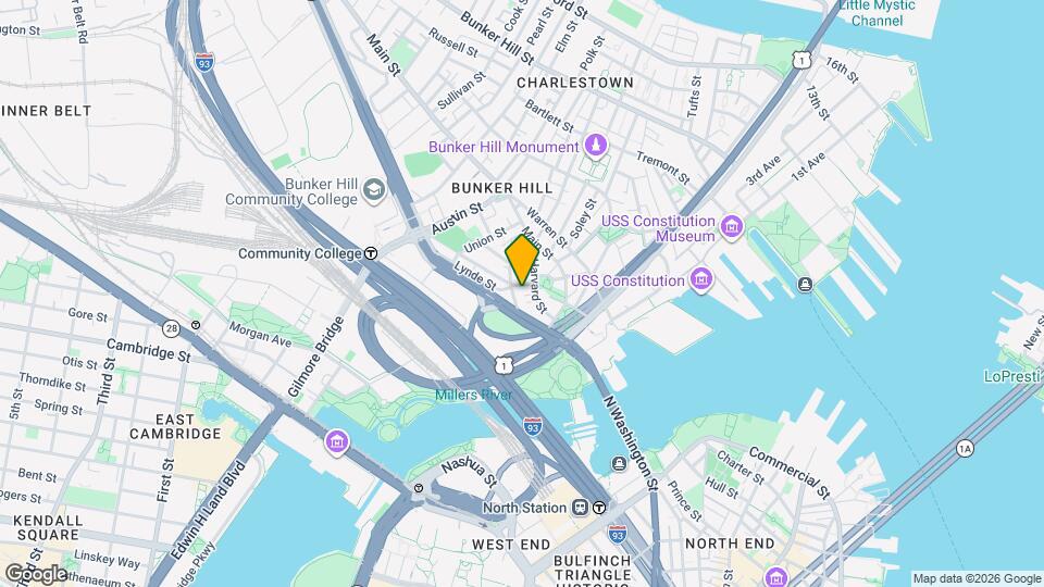 45 Rutherford Ave Map and Location Details