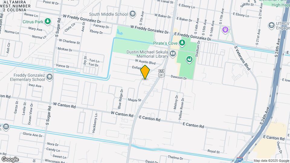 2218 S Tourist Dr Map and Location Details