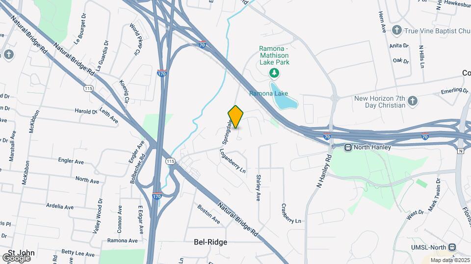 4323 Rickey Dr Map and Location Details