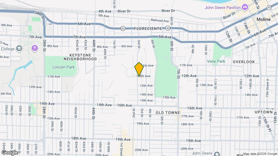 1206 3rd St Map and Location Details