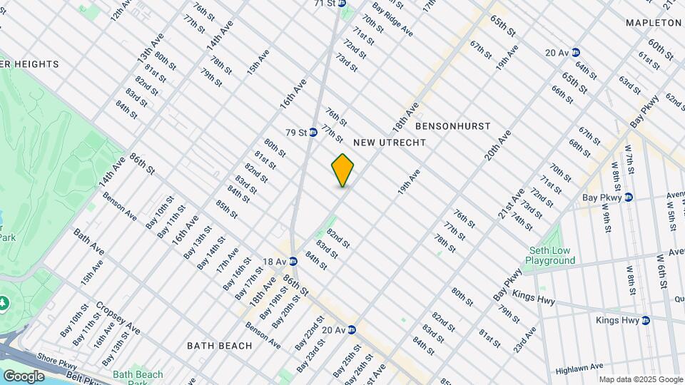 7914 18th Ave Mapa y Detalles de la Ubicación