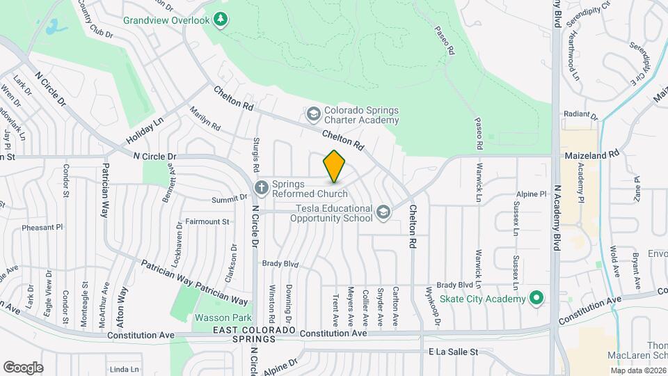 3026 Drakestone Dr Map and Location Details